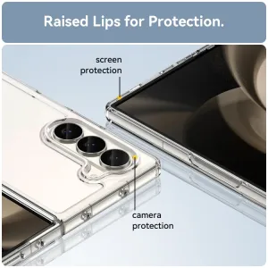 CRYSTAL Ochranný kryt pre Samsung Galaxy Z Fold6 5G priehľadný