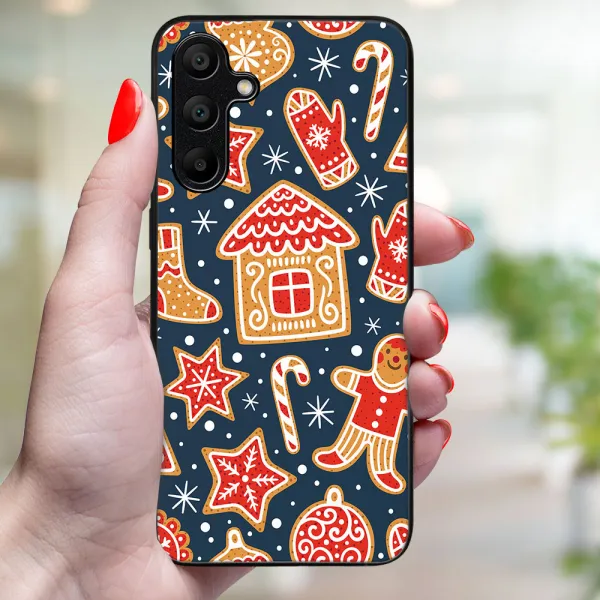 MY ART Kryt s vianočným dizajnom Samsung Galaxy A15 CHRISTMAS (069)