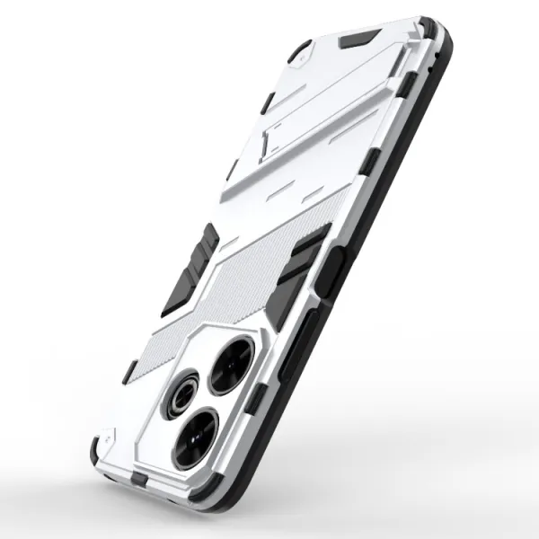 BIB Ochranný obal so stojanom pre Xiaomi Redmi 13 biely