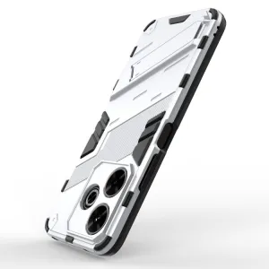 BIB Ochranný obal so stojanom pre Xiaomi Redmi 13 biely