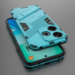BIB Ochranný obal so stojanom pre Xiaomi Redmi 13 modrý