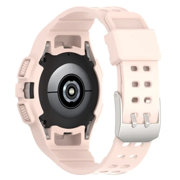GLACIER Ochranné puzdro s remienkom pre Samsung Galaxy Watch FE ružové
