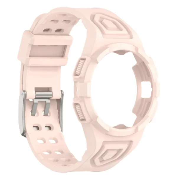 GLACIER Ochranné puzdro s remienkom pre Samsung Galaxy Watch FE ružové
