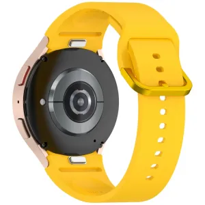 SILICONE Vymeniteľný remienok Samsung Galaxy Watch FE žltý