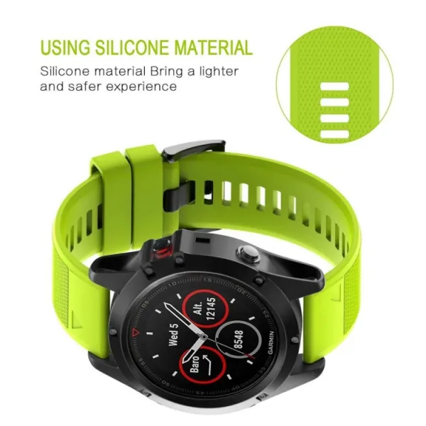 DIAMOND Vymeniteľný remienok pre Garmin Instinct Crossover biely