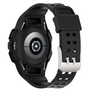 GLACIER Ochranné puzdro s remienkom pre Samsung Galaxy Watch FE čierne