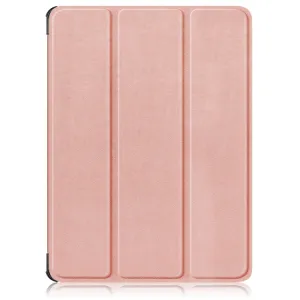 LEATHER Zaklápací kryt pre OnePlus Pad Go ružovozlatý