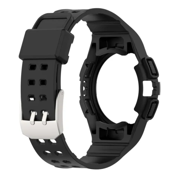GLACIER Ochranné puzdro s remienkom pre Samsung Galaxy Watch FE čierne