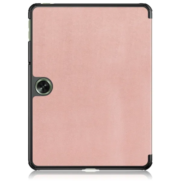 LEATHER Zaklápací kryt pre OnePlus Pad Go ružovozlatý
