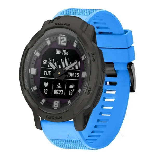 DIAMOND Vymeniteľný remienok pre Garmin Instinct Crossover Solar svetlomodrý