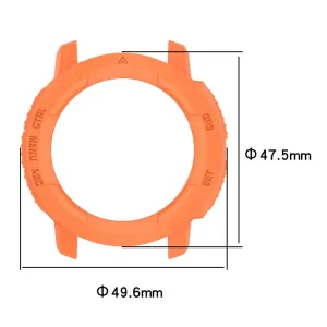 TPU HALF COVER Kryt pre Garmin Instinct Crossover oranžový