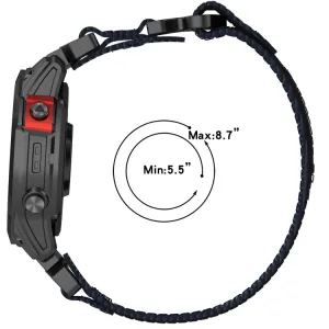 NYLON remienok pre Garmin Instinct Crossover modrý