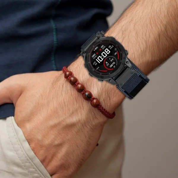 NYLON remienok pre Garmin Instinct Crossover modrý