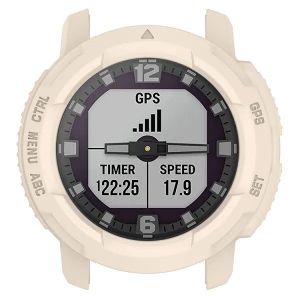 TPU HALF COVER Kryt pre Garmin Instinct Crossover béžový