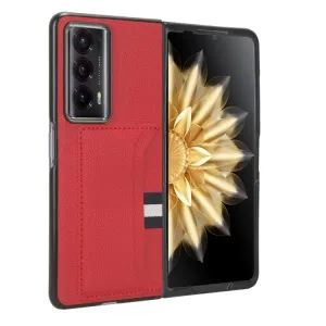 LITCHI Ochranný kryt Honor Magic V2 červený