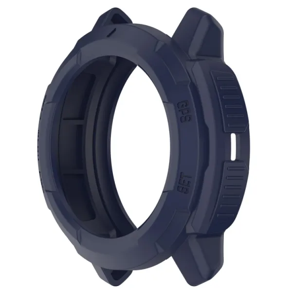 TPU HALF COVER Kryt pre Garmin Instinct Crossover tmavomodrý
