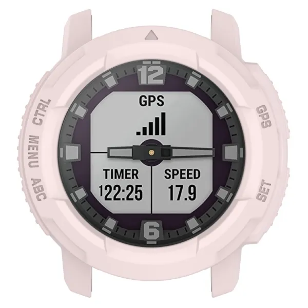 TPU HALF COVER Kryt pre Garmin Instinct Crossover svetloružový