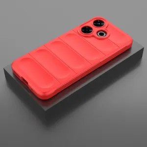 STEPS Ochranný kryt pre Xiaomi Redmi 13 červený