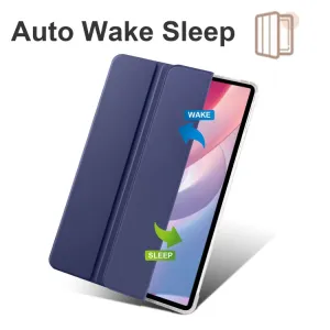 CRYSTAL Zaklápacie puzdro Xiaomi Redmi Pad Pro / Pad Pro 5G tmavomodré