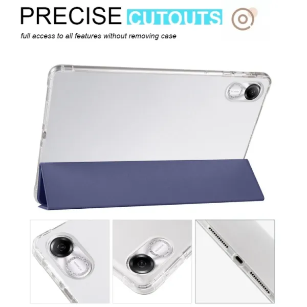 CRYSTAL Zaklápacie puzdro Xiaomi Redmi Pad Pro / Pad Pro 5G tmavomodré