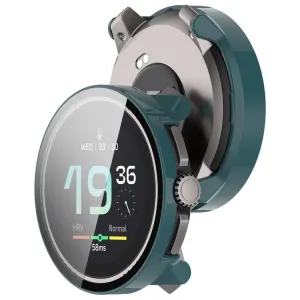 PC FULL COVER Plastový kryt so sklom pre Suunto Race zelený