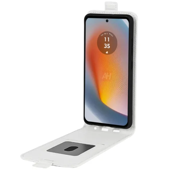Vyklápacie puzdro pre Motorola Edge 50 Fusion biele