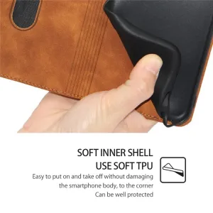 MAGNETIC Zaklápací kryt pre Huawei Pura 70 Pro svetlohnedý