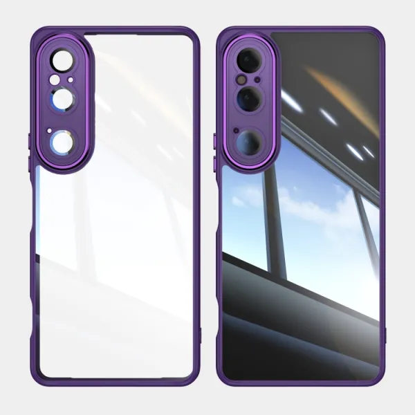 ACRYLO Ochranný kryt pre Sony Xperia 1 VI fialový