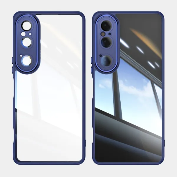 ACRYLO Ochranný kryt pre Sony Xperia 1 VI modrý