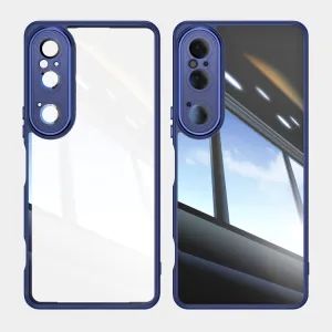 ACRYLO Ochranný kryt pre Sony Xperia 1 VI modrý