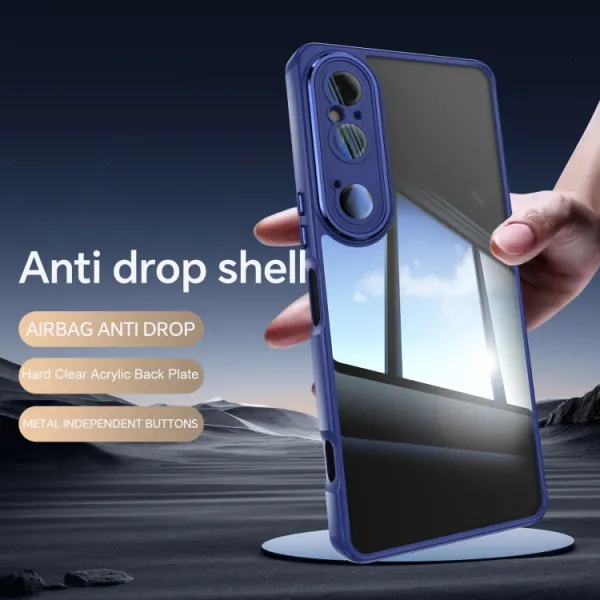 ACRYLO Ochranný kryt pre Sony Xperia 1 VI modrý
