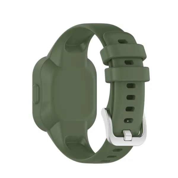 GLACIER Ochranné puzdro s remienkom pre Garmin Vivofit Junior3 tmavozelené