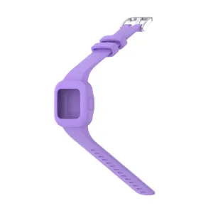 GLACIER Ochranné puzdro s remienkom pre Garmin Vivofit Junior3 fialové