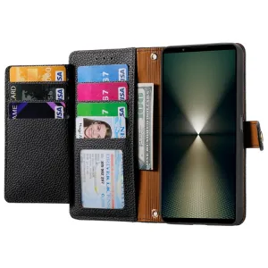 HEART Peňaženkové puzdro pre Sony Xperia 1 VI čierne