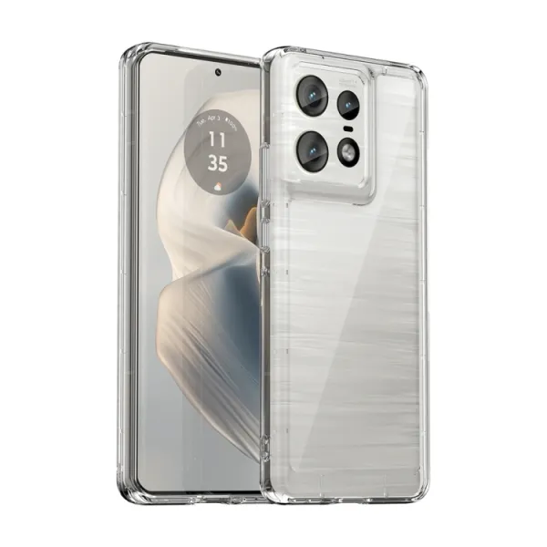 CRYSTAL Ochranný obal pre Motorola Edge 50 Pro priehľadný
