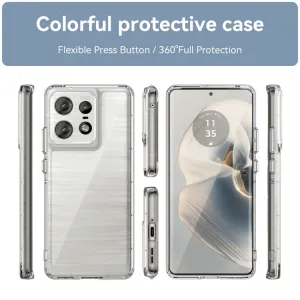 CRYSTAL Ochranný obal pre Motorola Edge 50 Pro priehľadný
