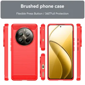 FLEXI TPU Ochranný kryt Realme 12 Pro 5G / 12 Pro+ 5G červený