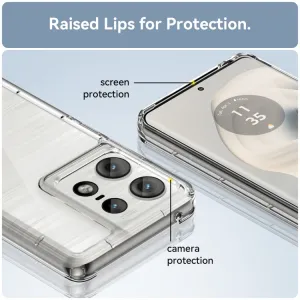 CRYSTAL Ochranný obal pre Motorola Edge 50 Pro priehľadný