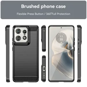 FLEXI TPU Ochranný kryt Motorola Edge 50 Pro čierny