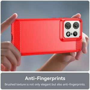 FLEXI TPU Ochranný kryt Motorola Edge 50 Pro červený