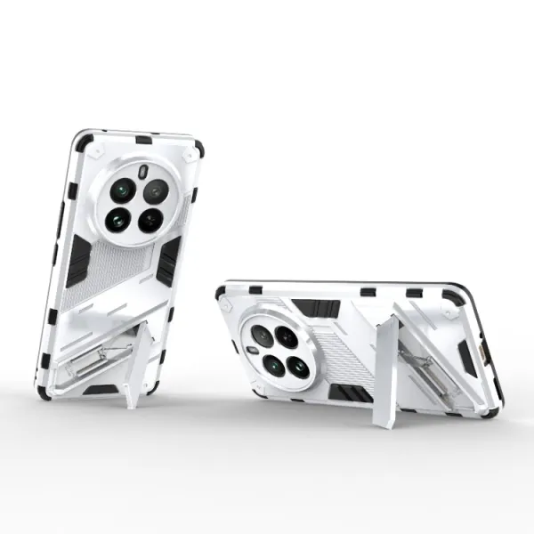 BIB Ochranný obal so stojanom pre Realme 12 Pro 5G / 12 Pro+ 5G biely