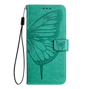 ART BUTTERFLY Peňaženkový obal pre Blackview Shark 8 zelený