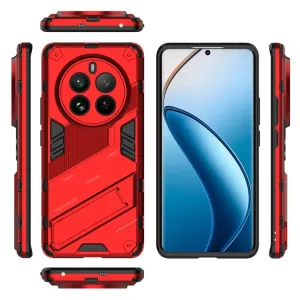BIB Ochranný obal so stojanom pre Realme 12 Pro 5G / 12 Pro+ 5G červený