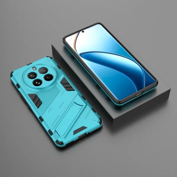 BIB Ochranný obal so stojanom pre Realme 12 Pro 5G / 12 Pro+ 5G modrý