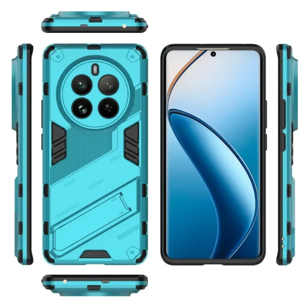 BIB Ochranný obal so stojanom pre Realme 12 Pro 5G / 12 Pro+ 5G modrý