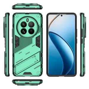 BIB Ochranný obal so stojanom pre Realme 12 Pro 5G / 12 Pro+ 5G zelený