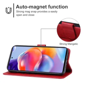SMOOTH Peňaženkové puzdro pre Blackview Shark 8 červené