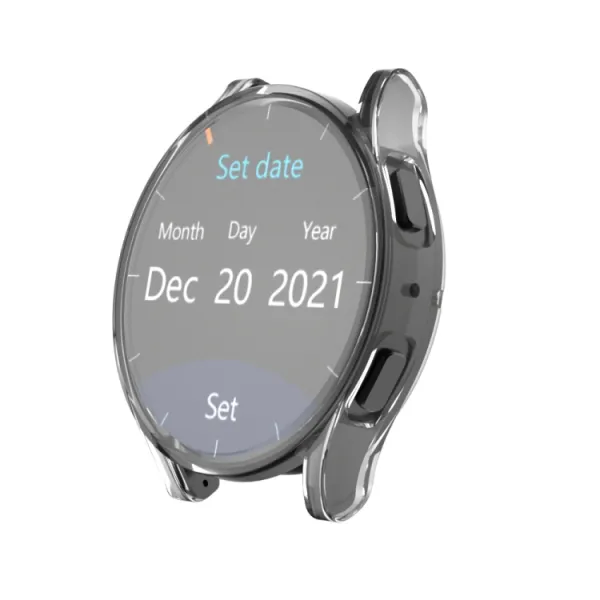 TPU FULL COVER Kryt pre Samsung Galaxy Watch 7 44mm priehľadný