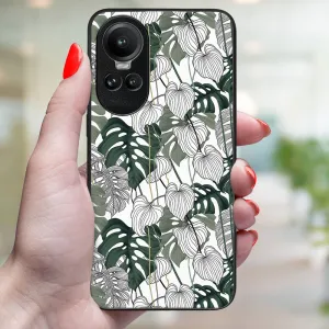 MY ART Ochranný kryt pre Oppo Reno10 5G / Reno10 Pro 5G LEAF (175)