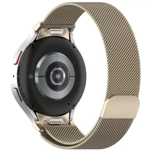 MILANESE Kovový remienok pre Samsung Galaxy Watch 7 (40mm / 44mm) STARLIGHT